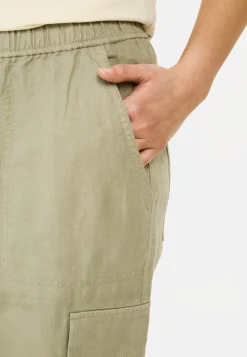 Loose Fit Hose aus Leinenmix