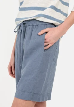 Loose Fit Leinenshorts