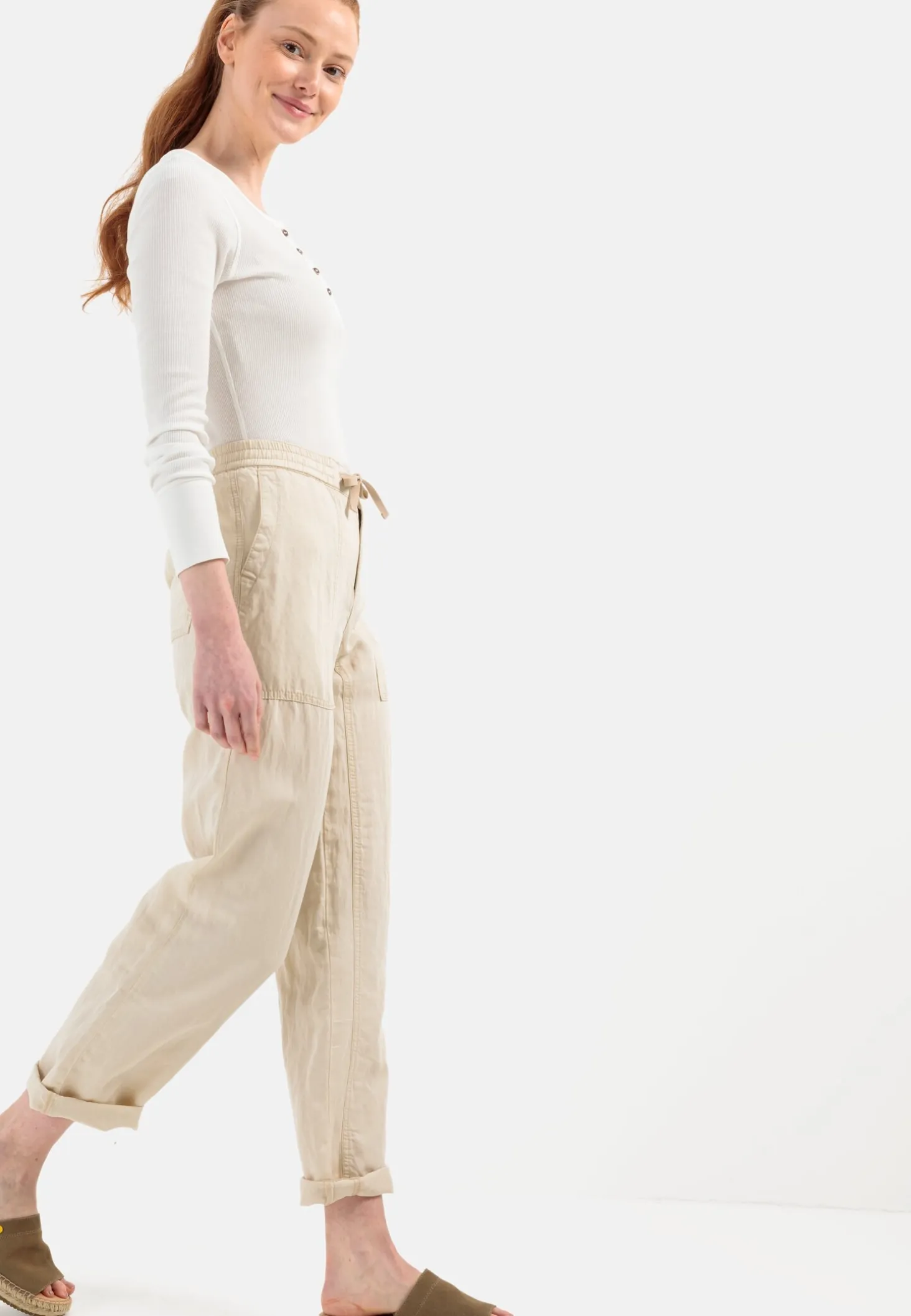 Loose Fit Workerhose mit TENCEL™ Lyocell