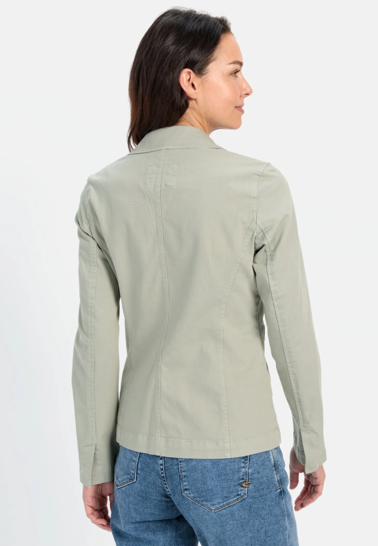 Lässiger Blazer mit aufgesetzten Taschen