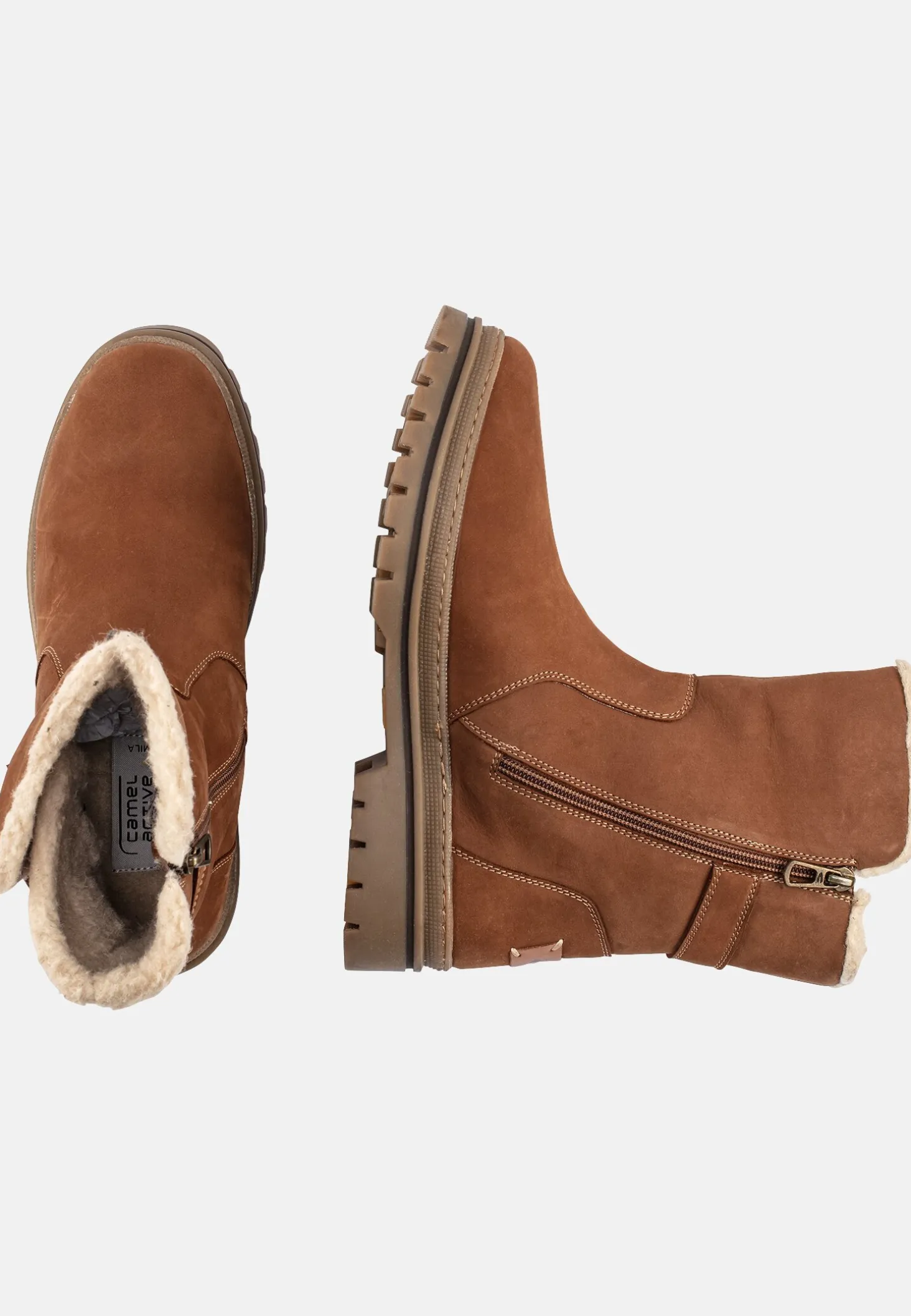 MILA Stiefelette aus echtem Leder