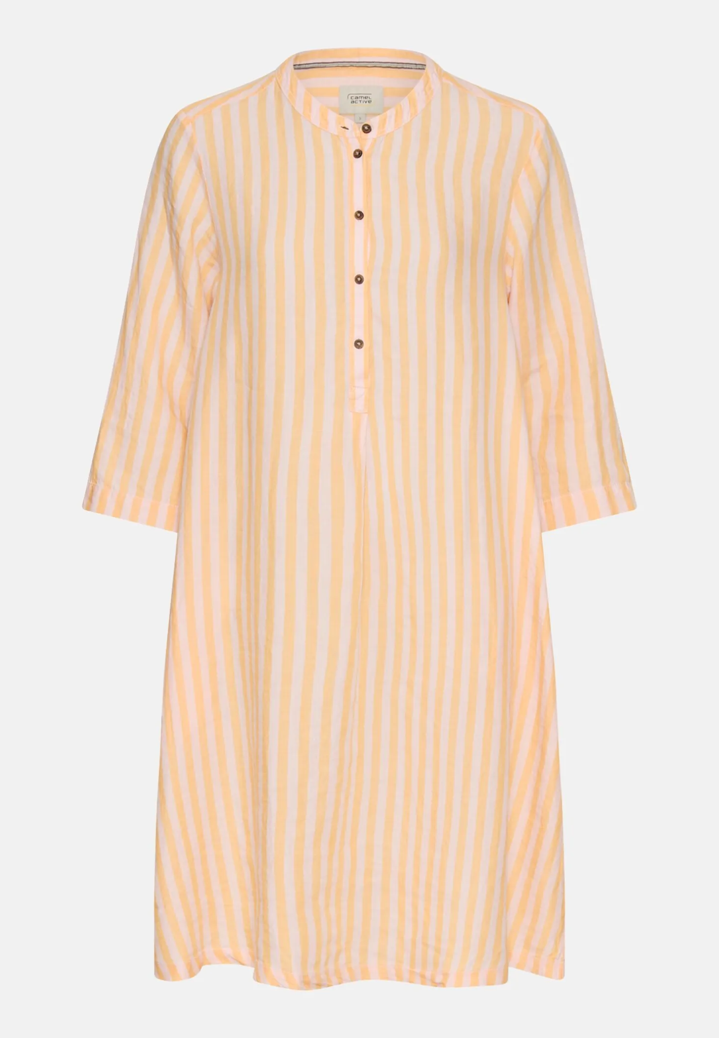 Mittellanges Kleid mit Rückenfalte