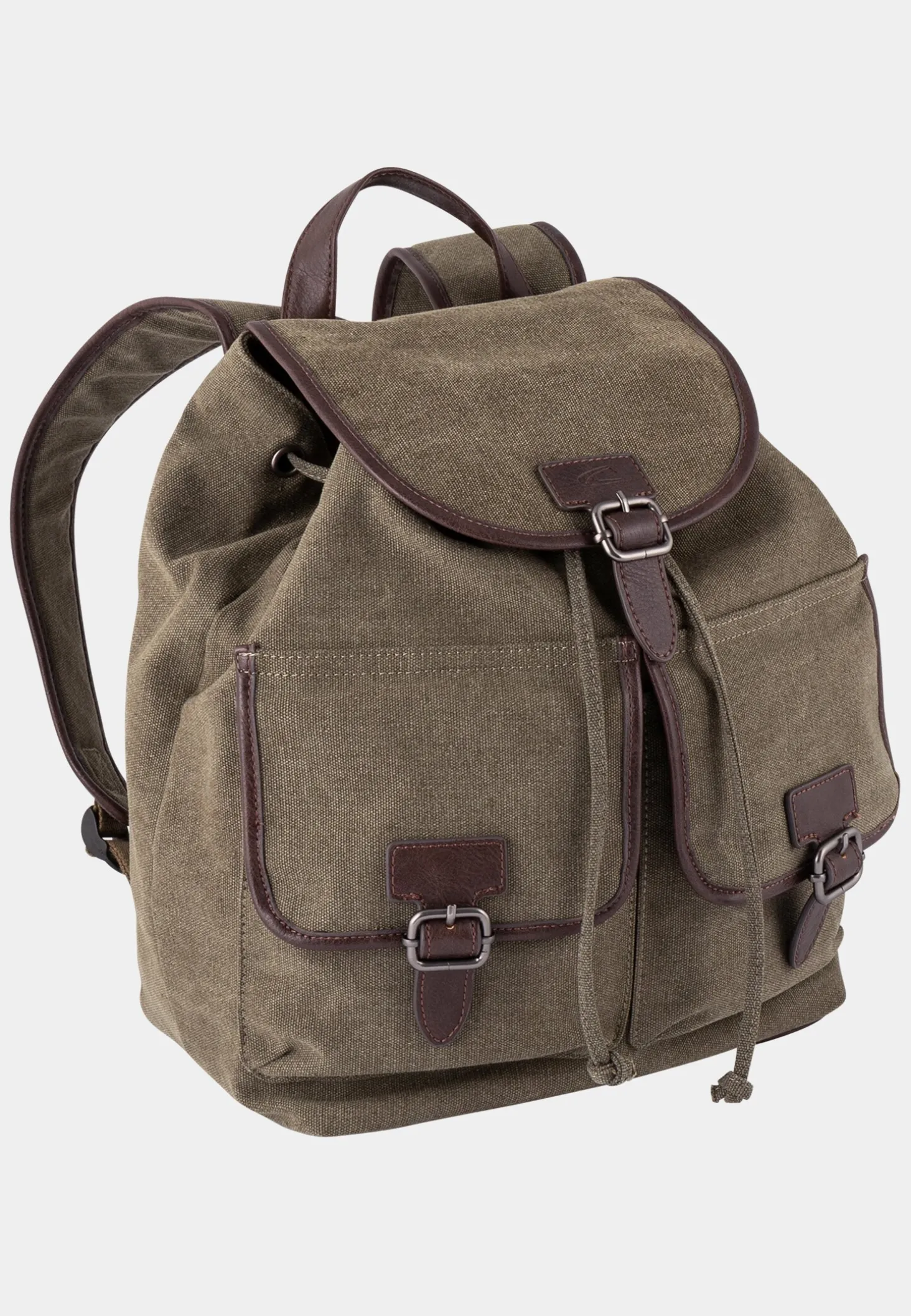 MOUNTAIN Rucksack aus gewaschenem Canvas