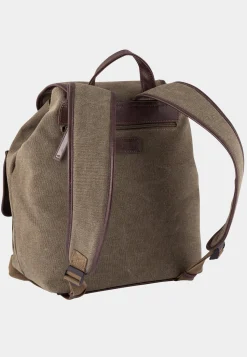 MOUNTAIN Rucksack aus gewaschenem Canvas