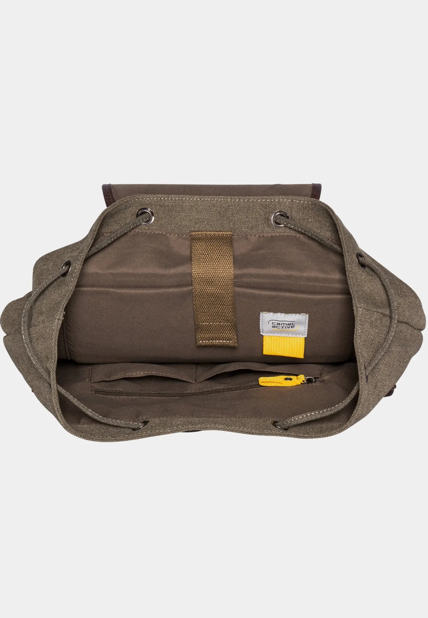 MOUNTAIN Rucksack aus gewaschenem Canvas