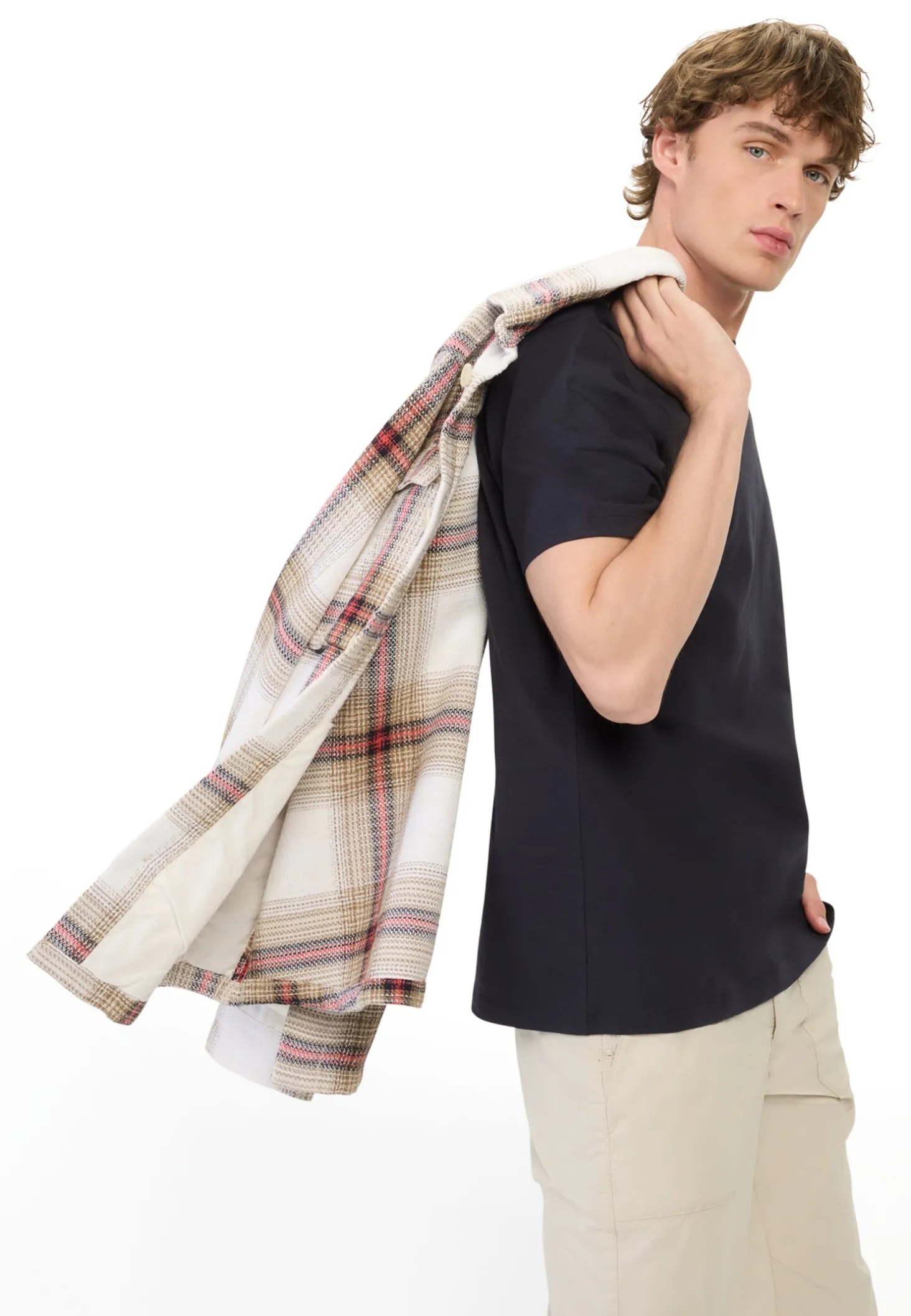 Organic T-Shirt aus reiner Baumwolle