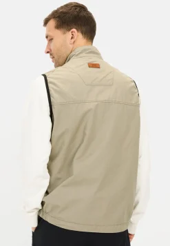Outdoor-Weste mit Stehkragen