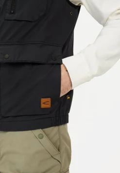 Outdoor-Weste mit Stehkragen