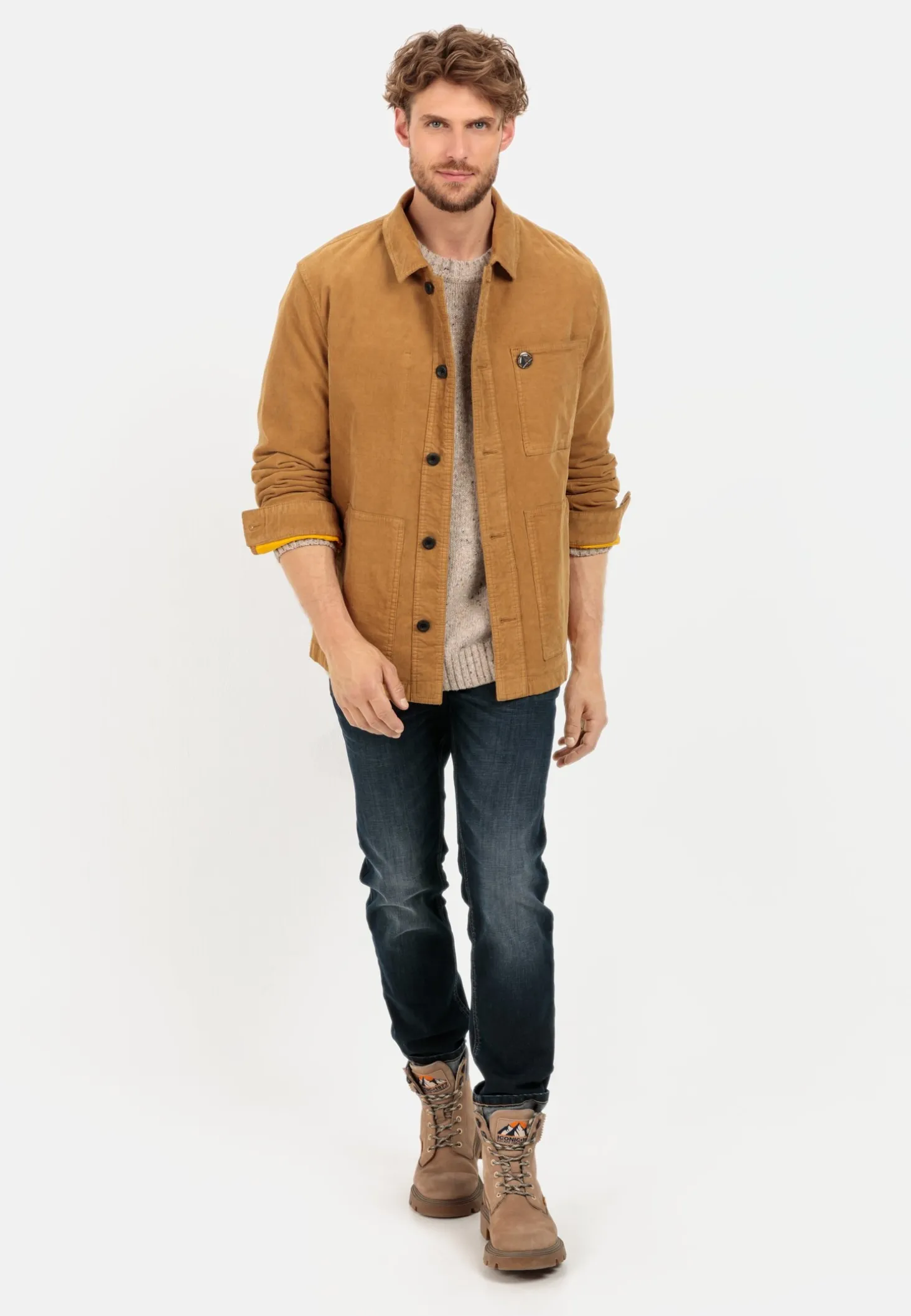 Overshirt aus Baby Cord