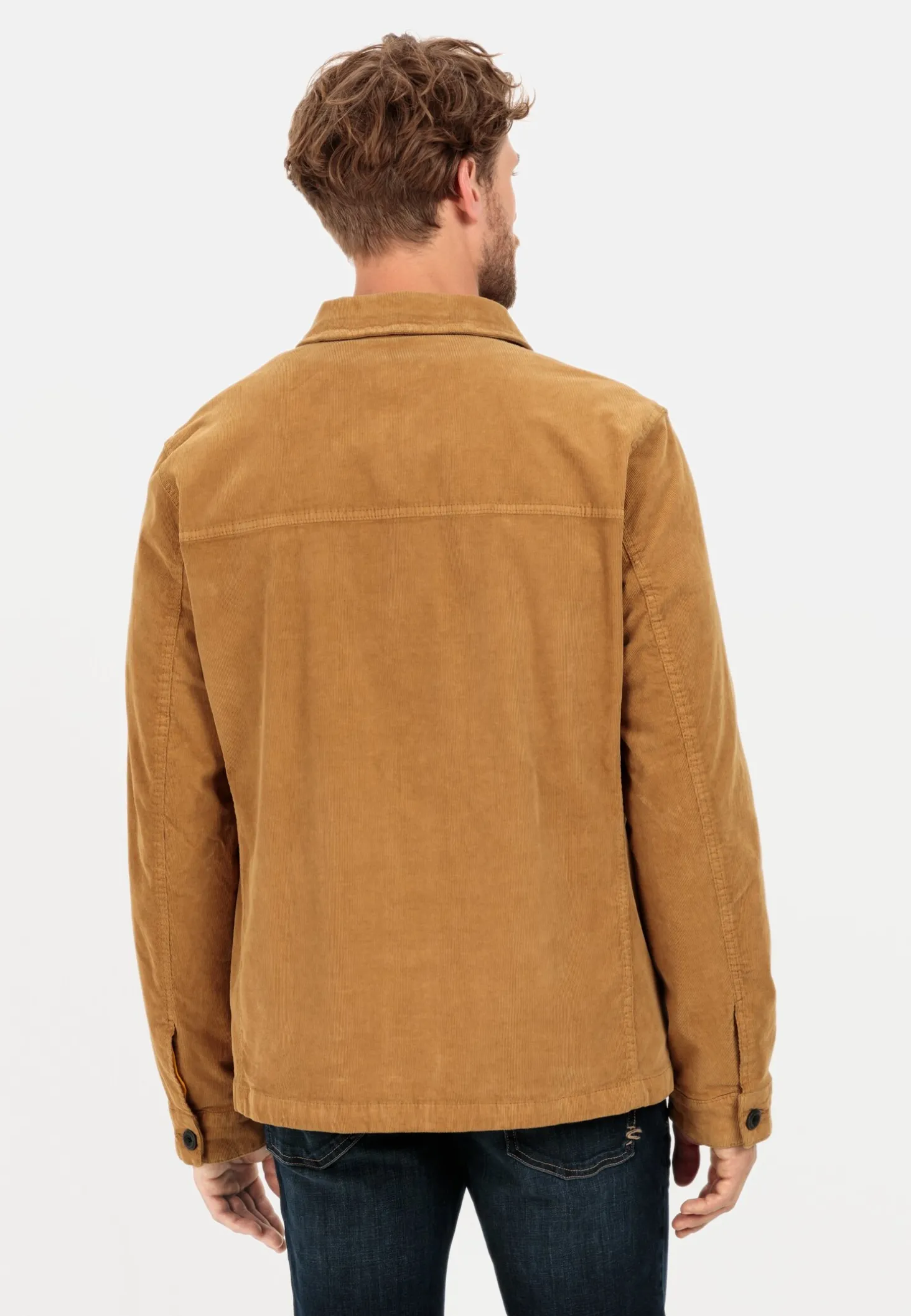Overshirt aus Baby Cord