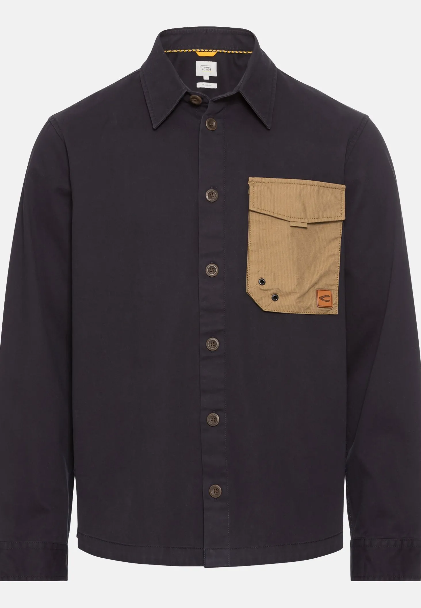 Overshirt aus reiner Baumwolle