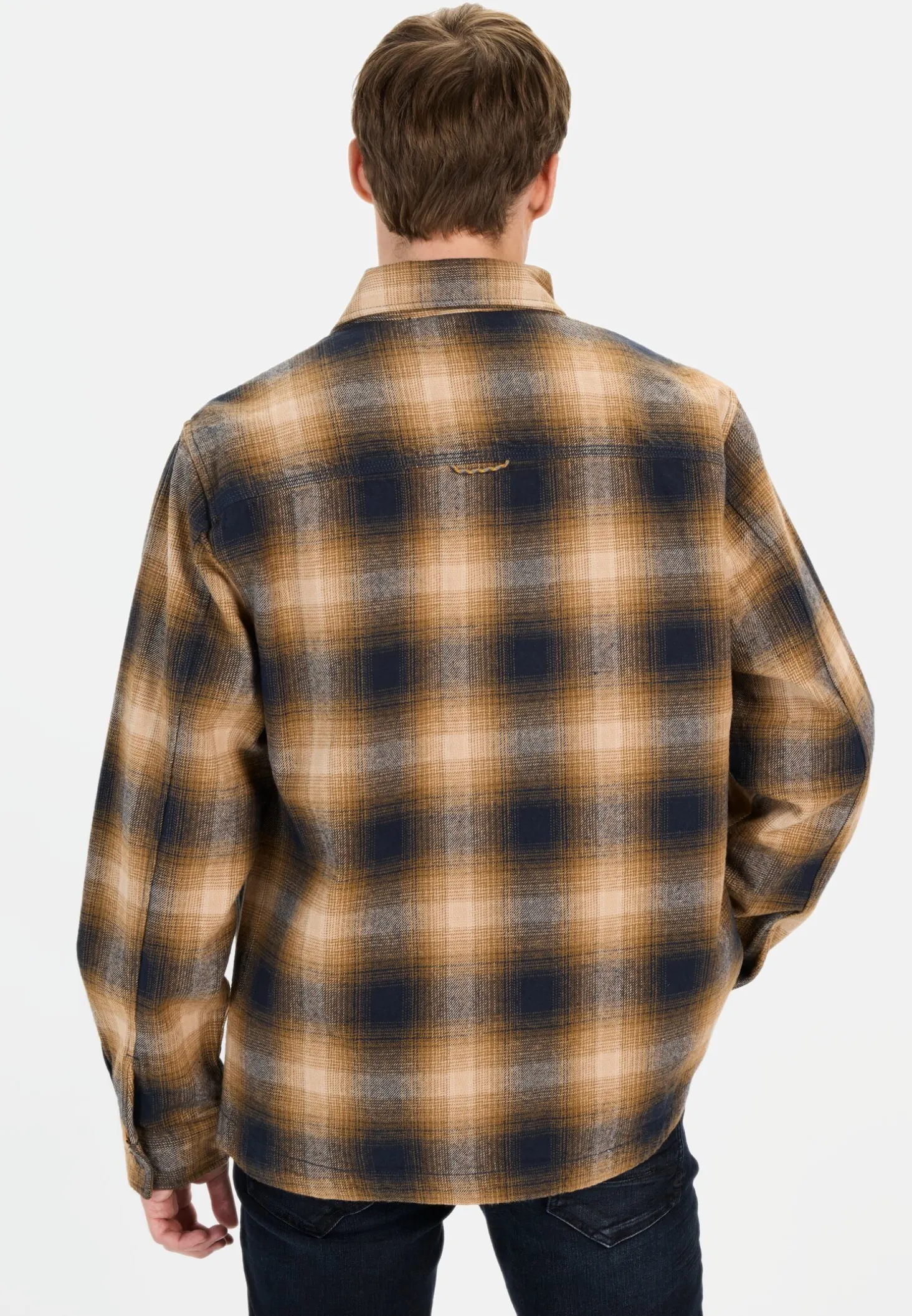 Overshirt aus reiner Baumwolle