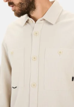 Overshirt aus reiner Baumwolle