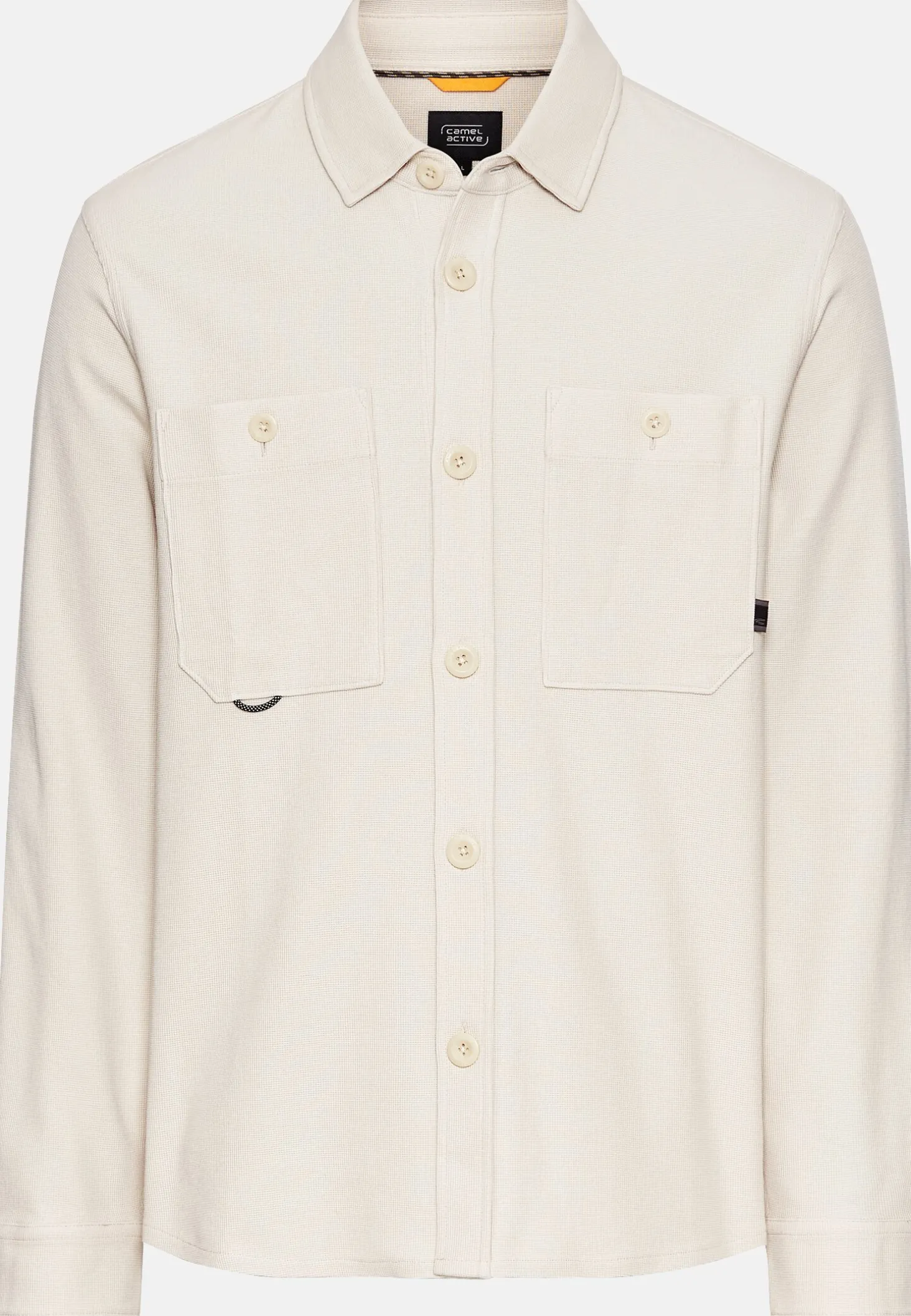 Overshirt aus reiner Baumwolle