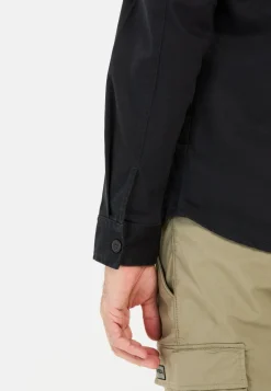 Overshirt aus reiner Baumwolle