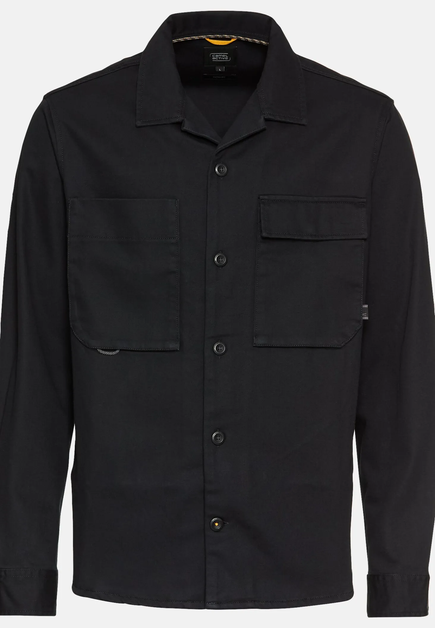 Overshirt aus reiner Baumwolle