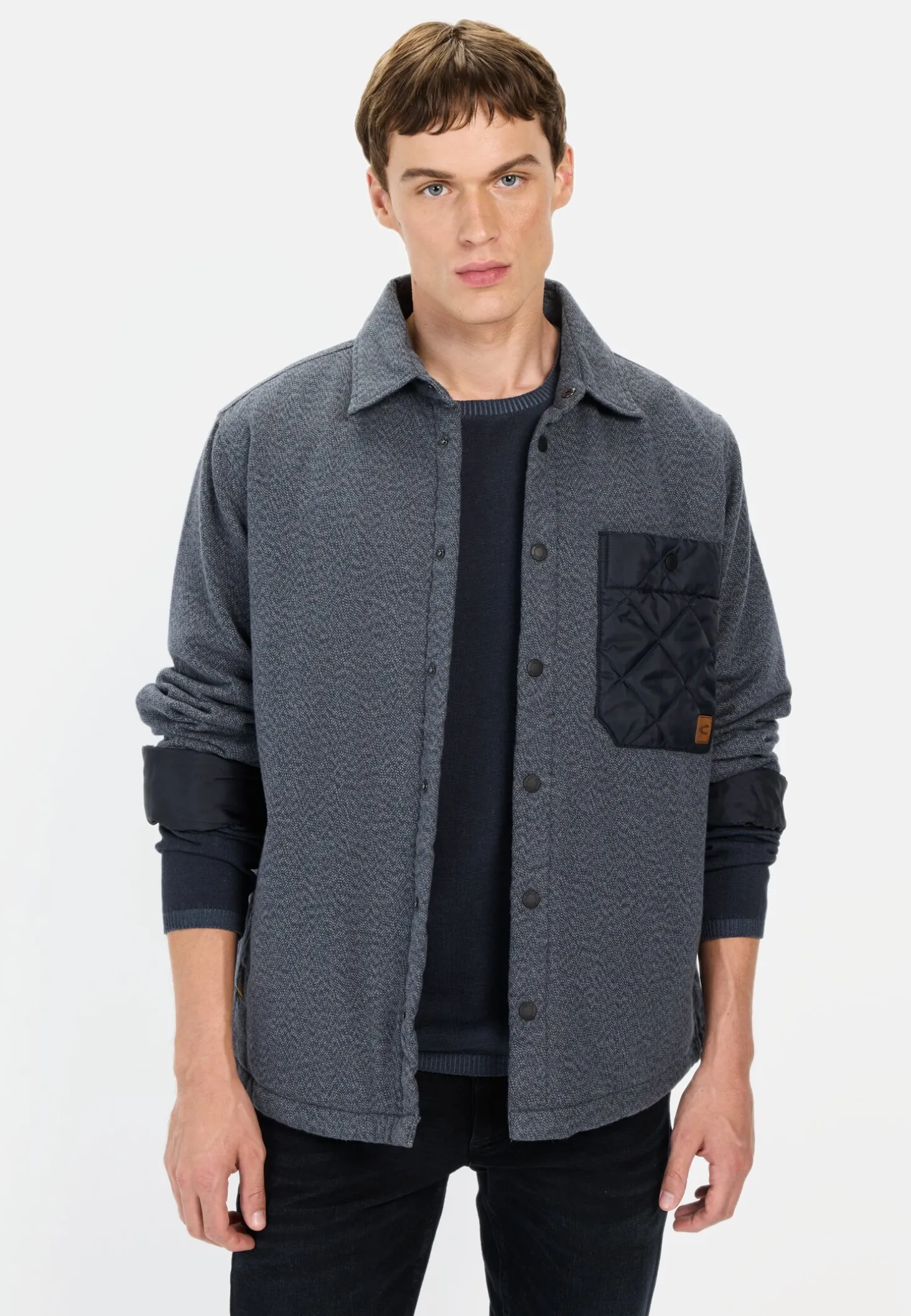 Overshirt aus reiner Baumwolle