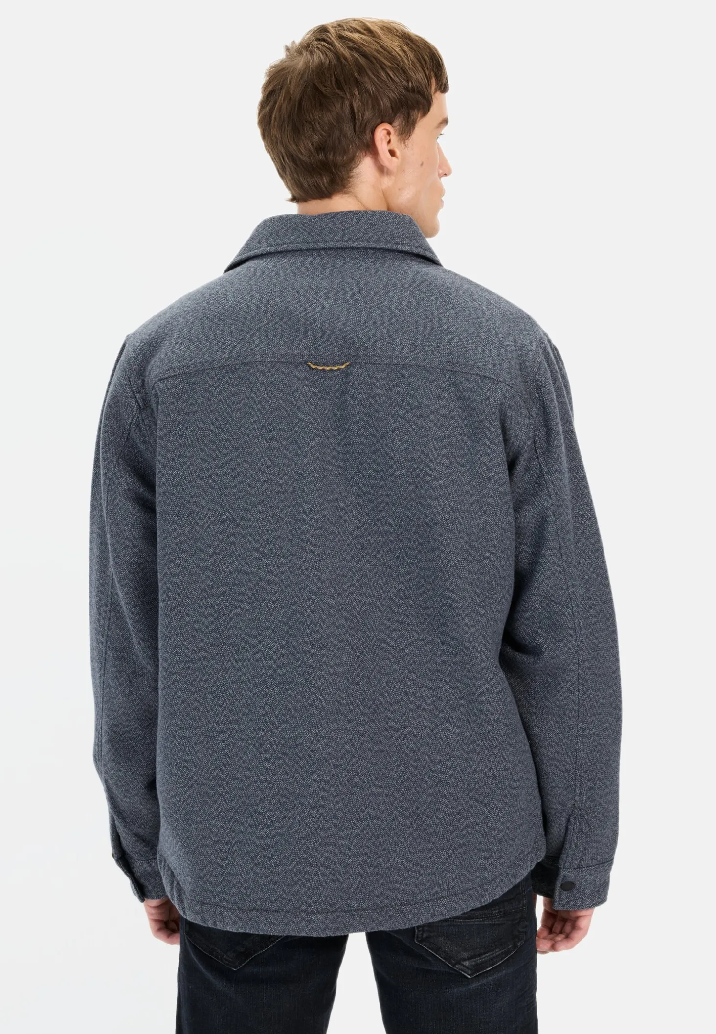 Overshirt aus reiner Baumwolle