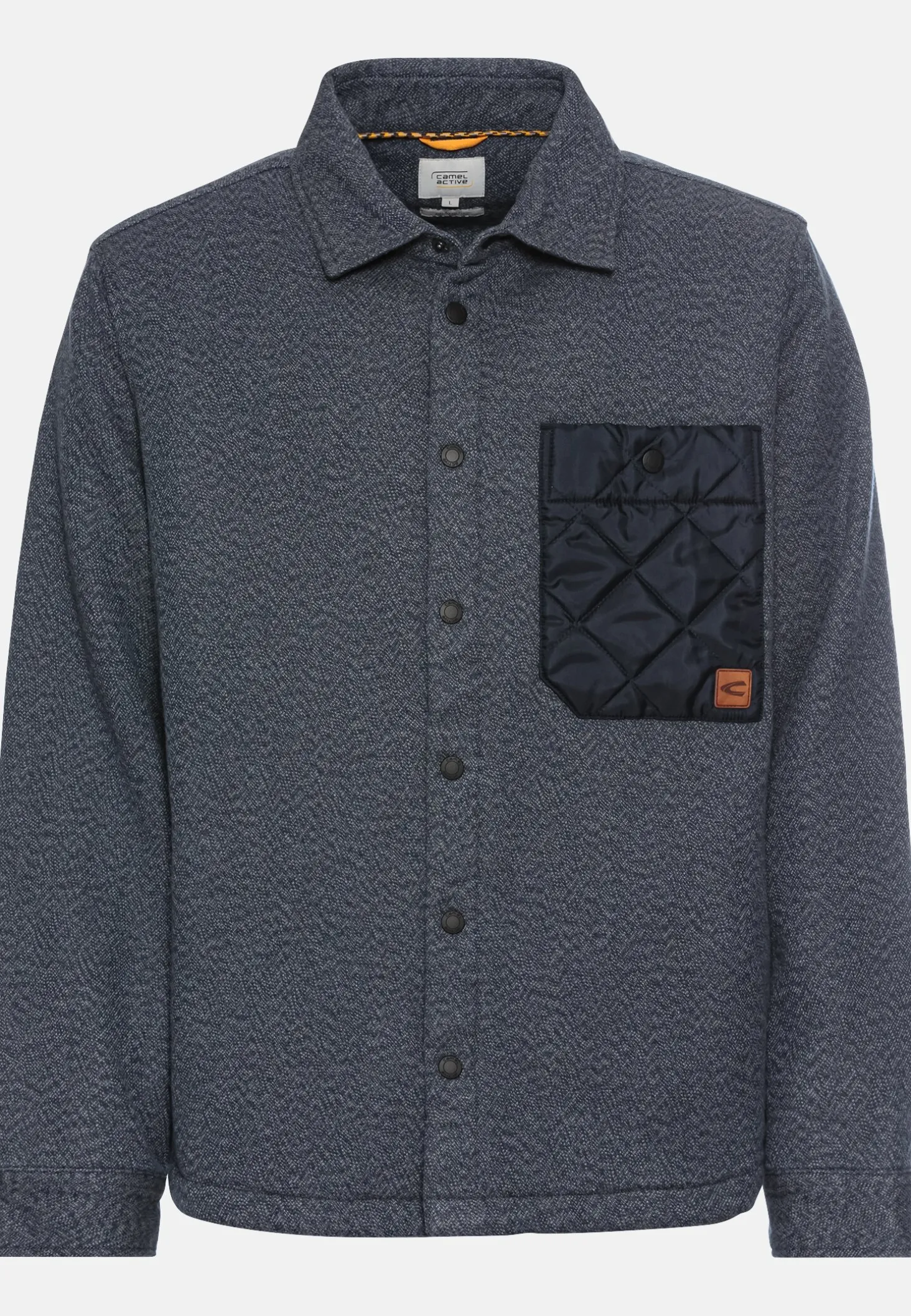 Overshirt aus reiner Baumwolle
