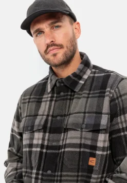 Overshirt im Karomuster