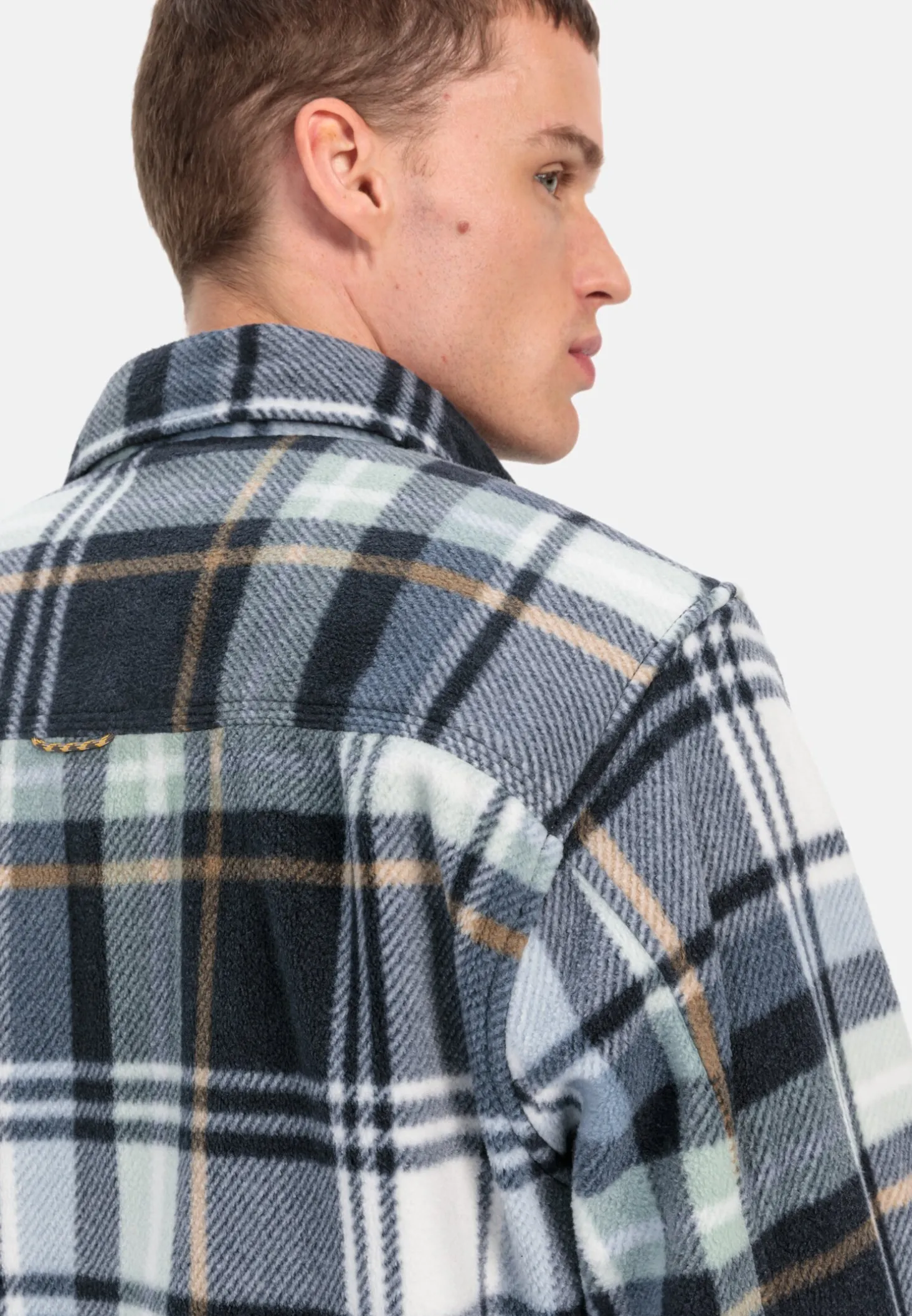 Overshirt im Karomuster