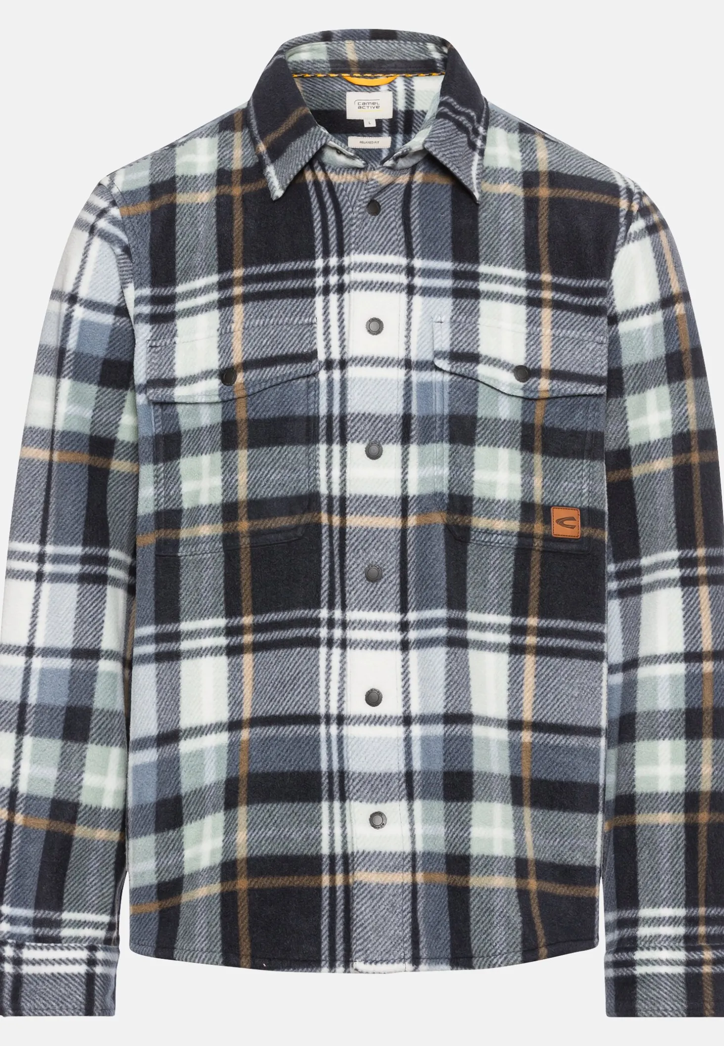 Overshirt im Karomuster