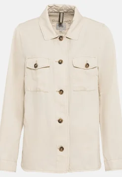 Overshirt im sommerlichen Leinenmix