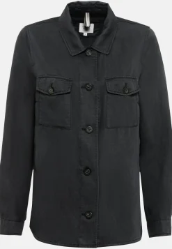 Overshirt im sommerlichen Leinenmix