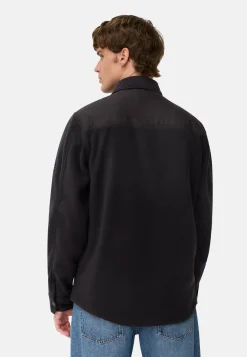 Overshirt mit Hemdkragen
