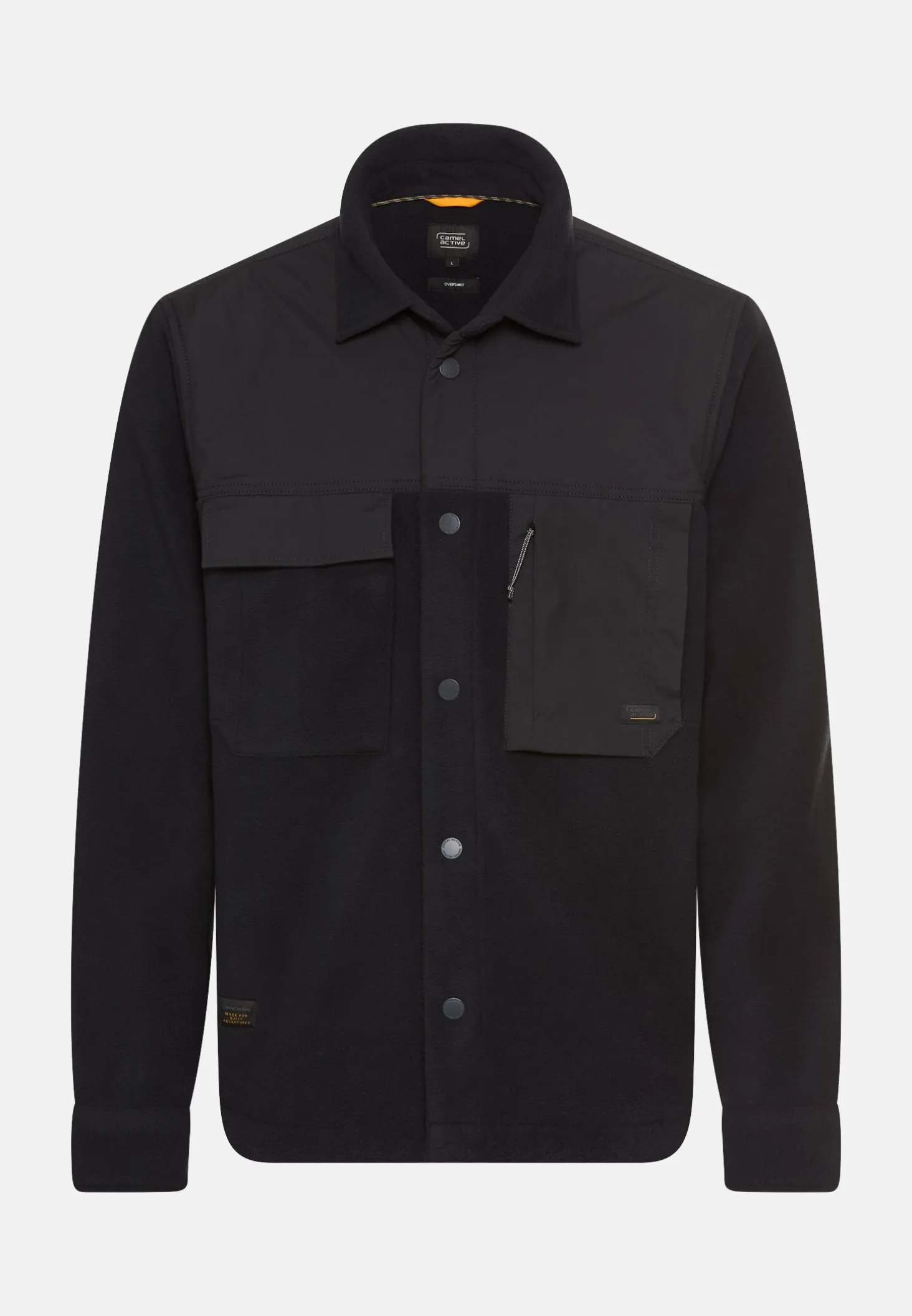 Overshirt mit Hemdkragen
