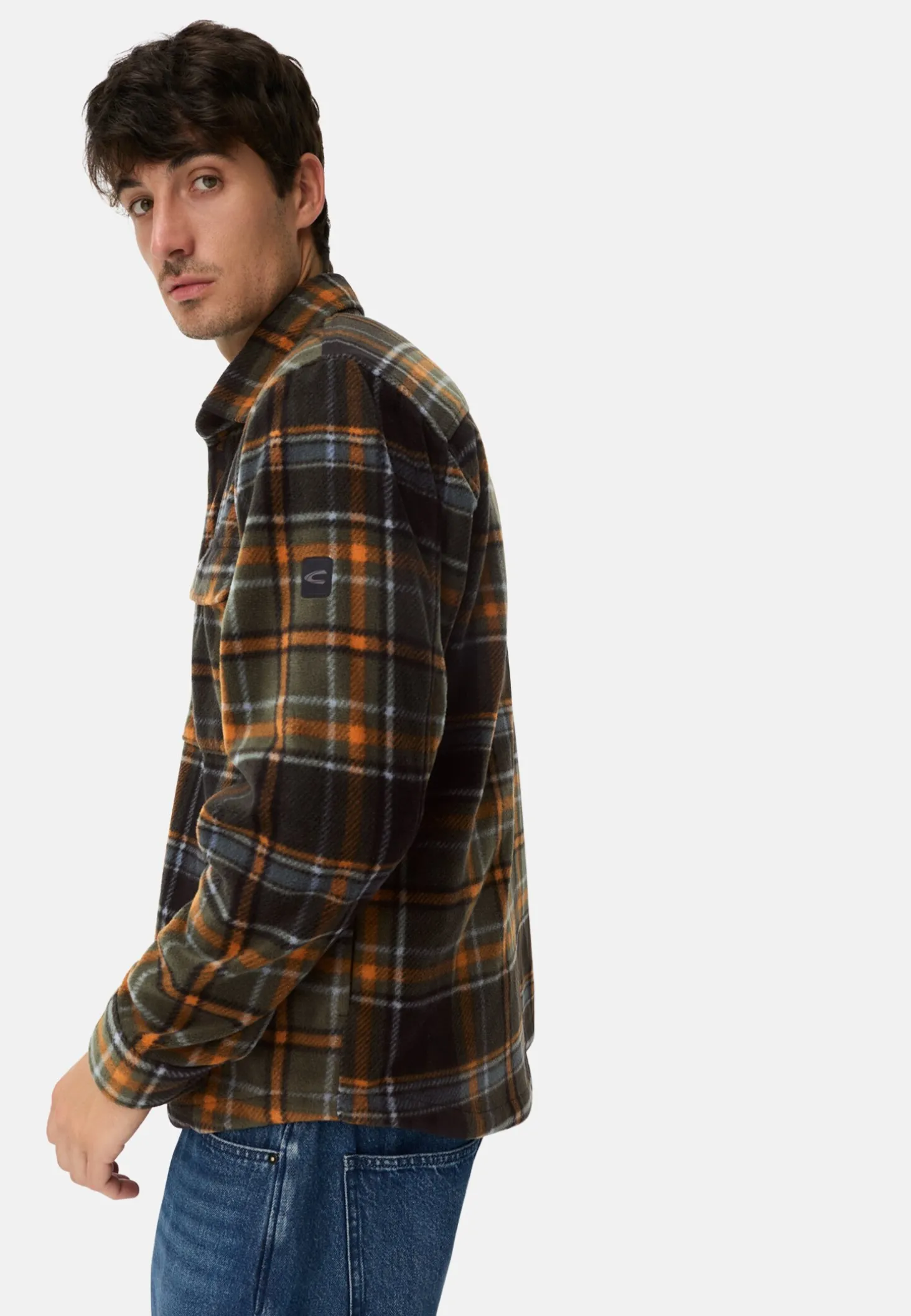 Overshirt mit Seitentaschen