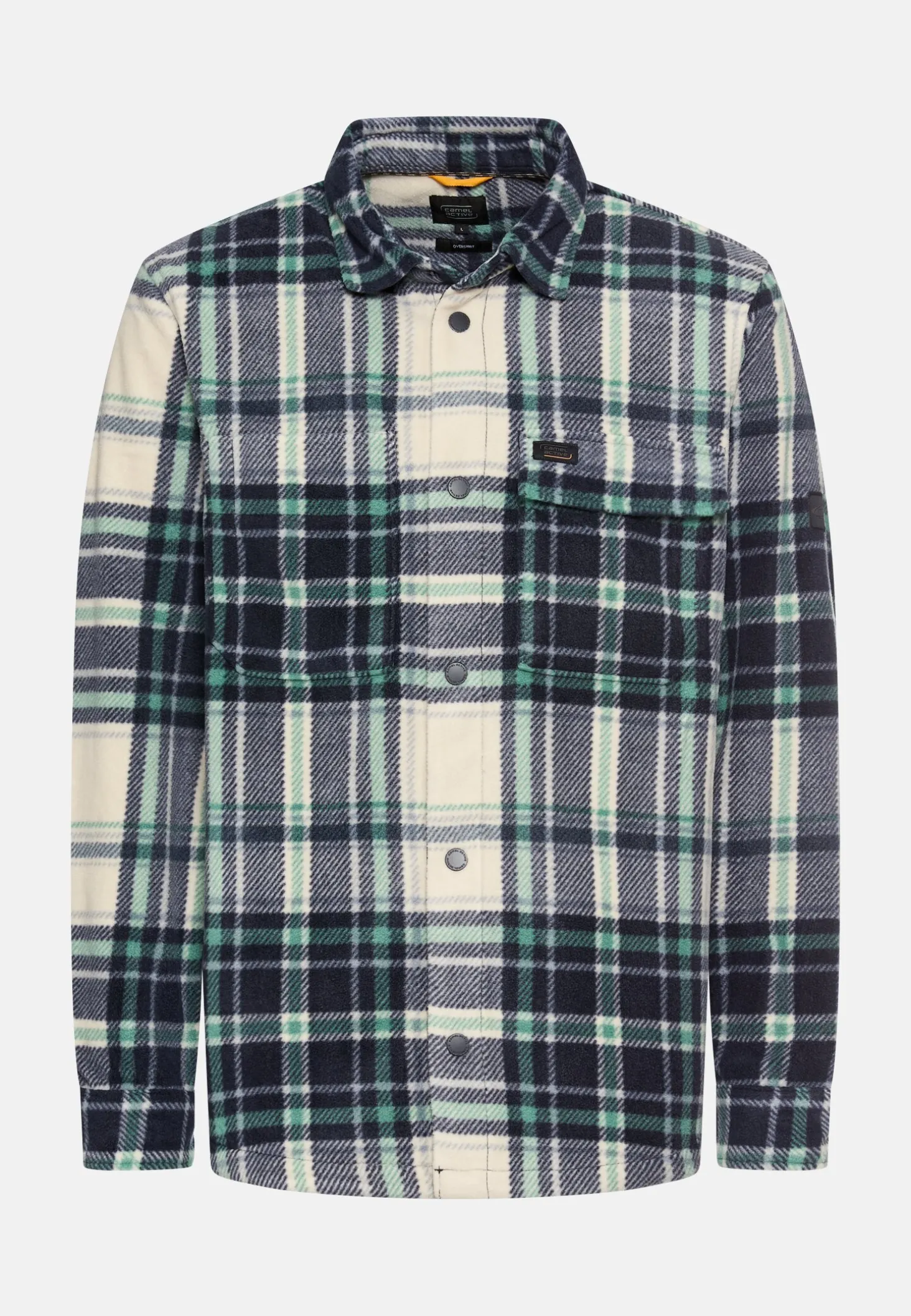 Overshirt mit Seitentaschen