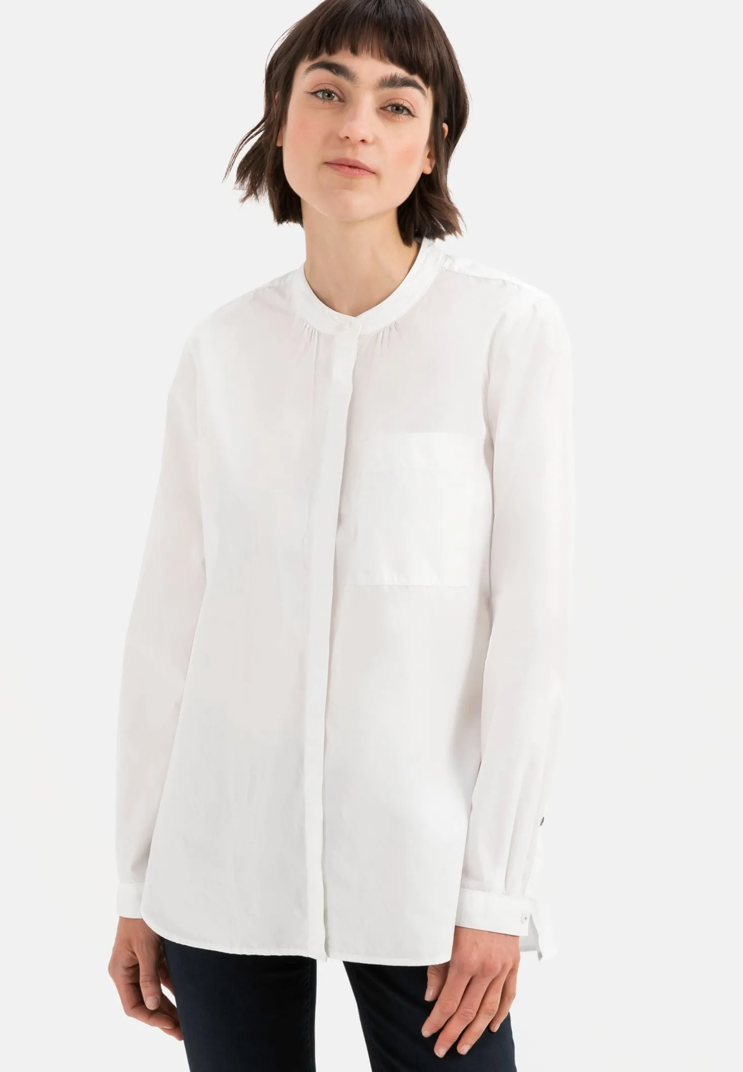 Oversized Bluse aus Organic Cotton