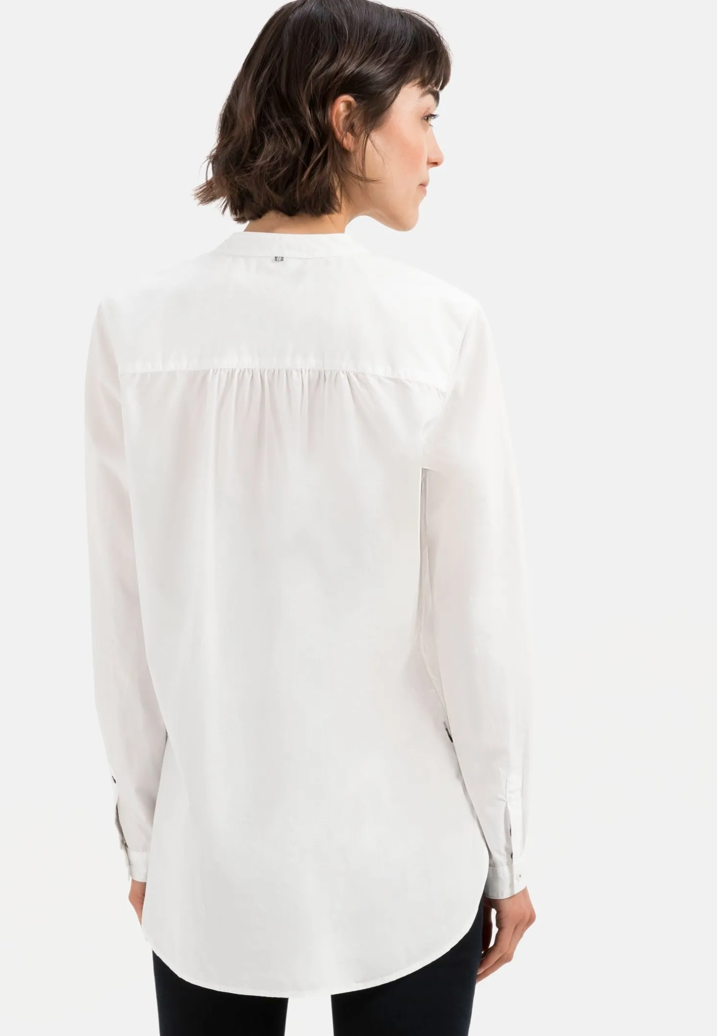 Oversized Bluse aus Organic Cotton