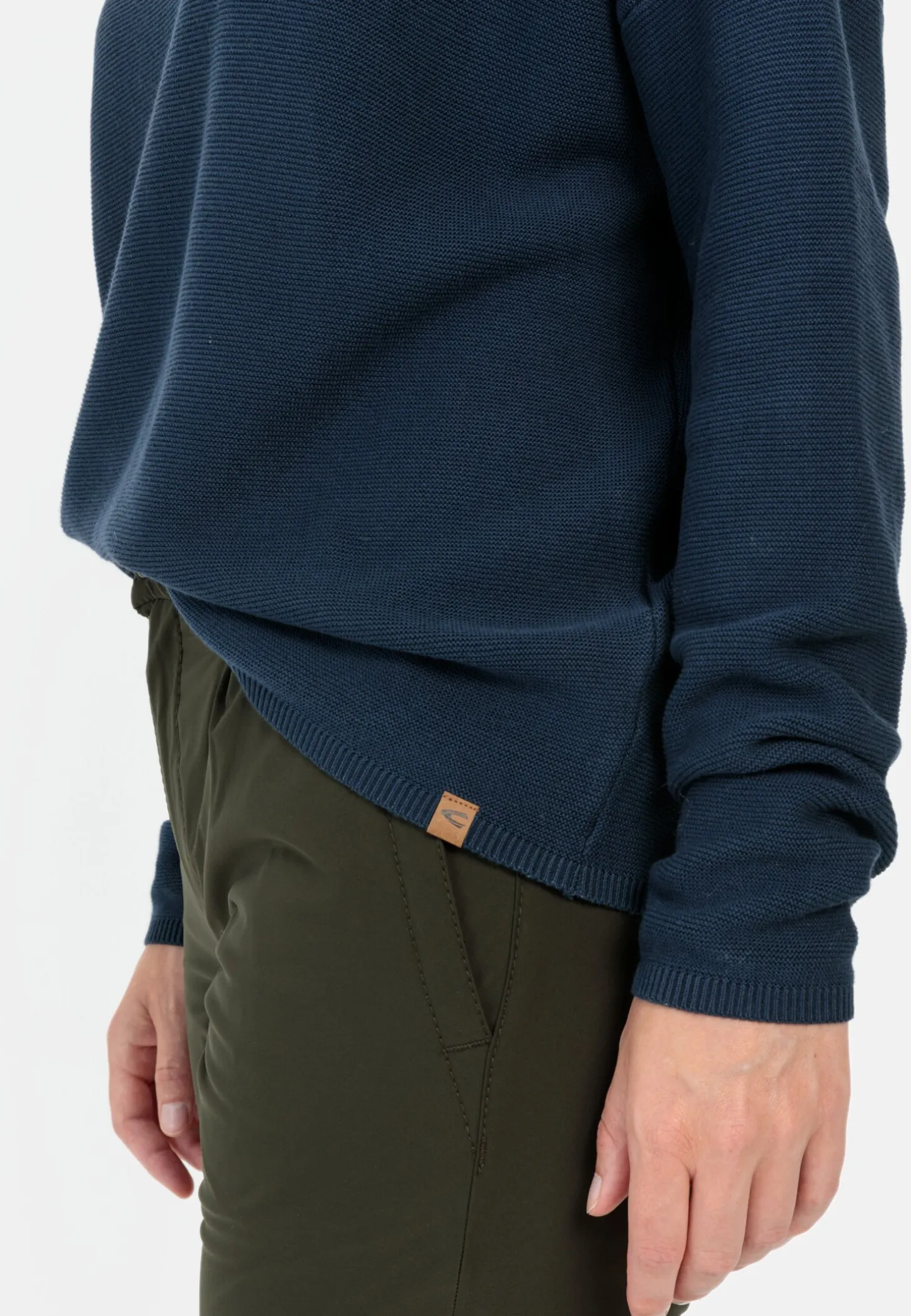Oversized Pullover mit Rundhalsausschnitt
