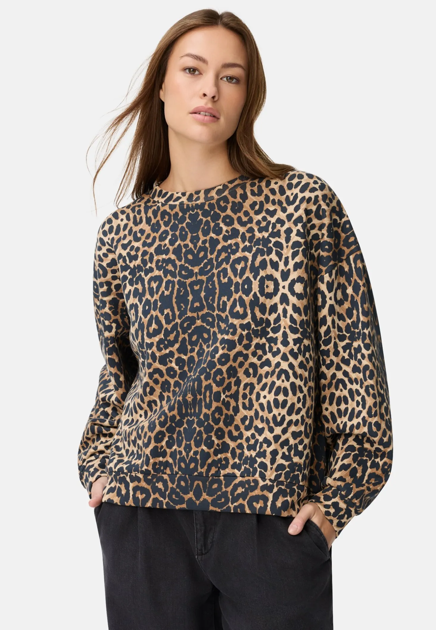 Oversized Sweatshirt aus reiner Baumwolle