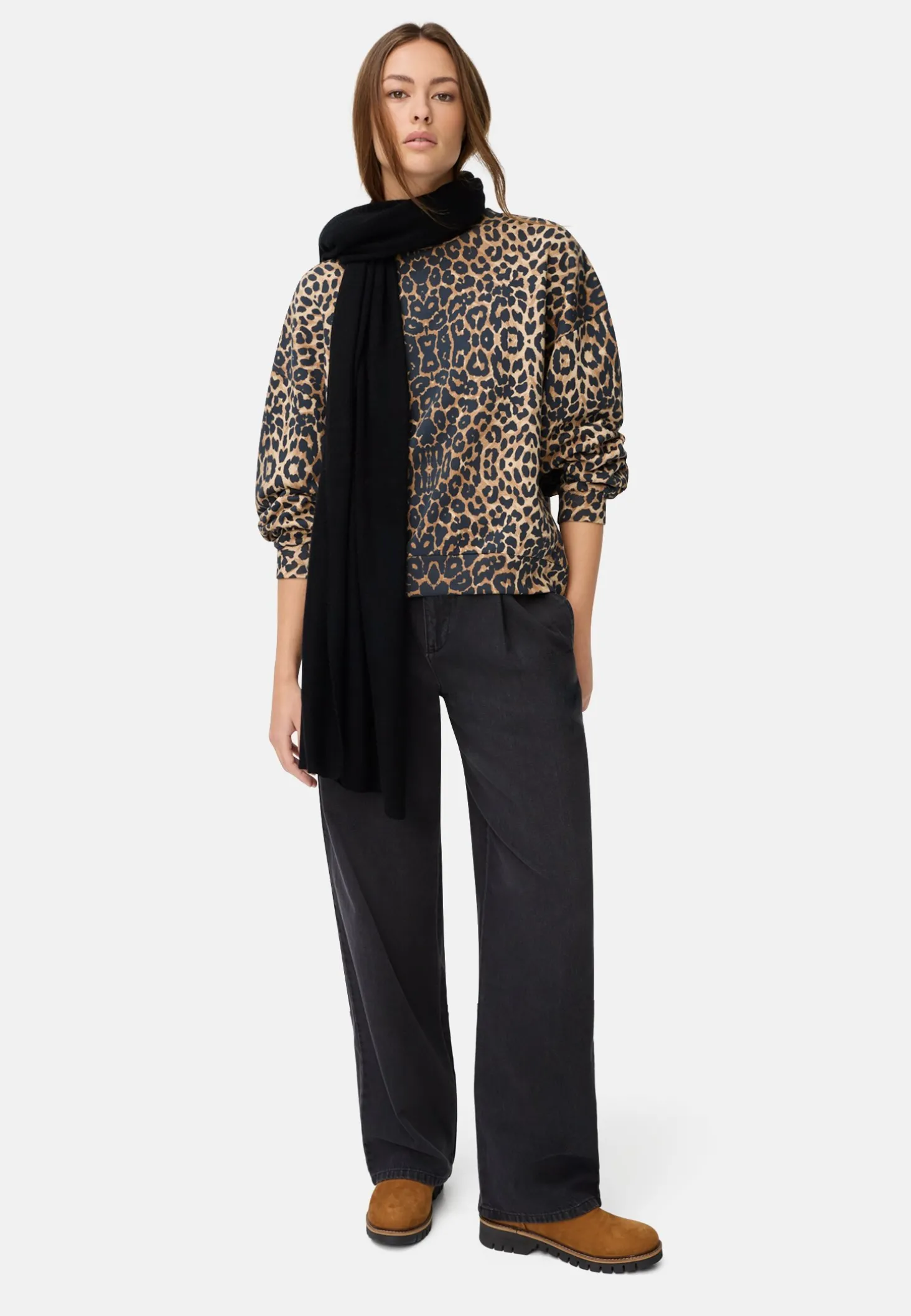 Oversized Sweatshirt aus reiner Baumwolle