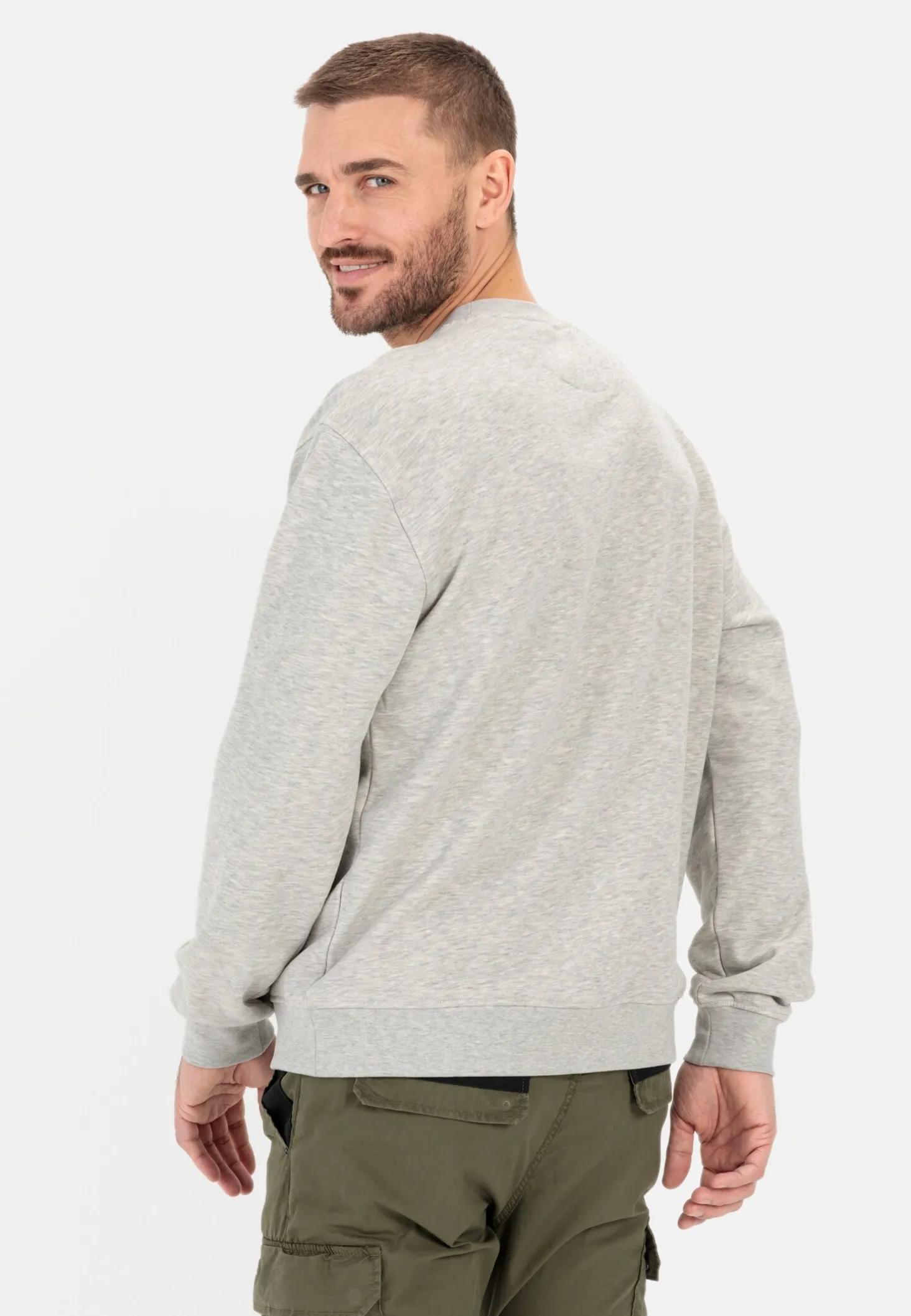 Oversized Sweatshirt aus einem Baumwollmix
