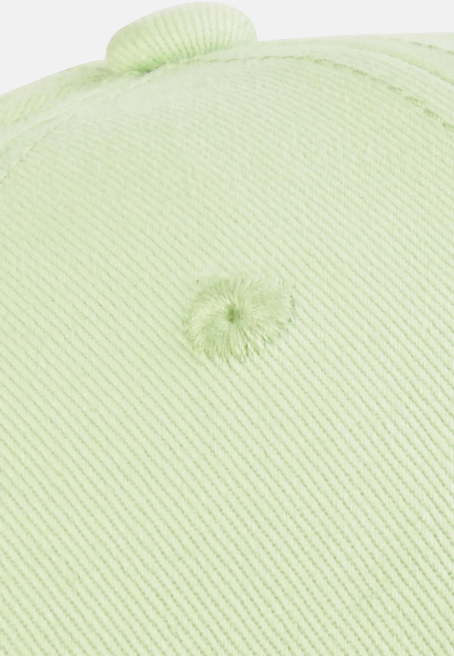 6-Panel Cap aus einem Baumwoll-Twill