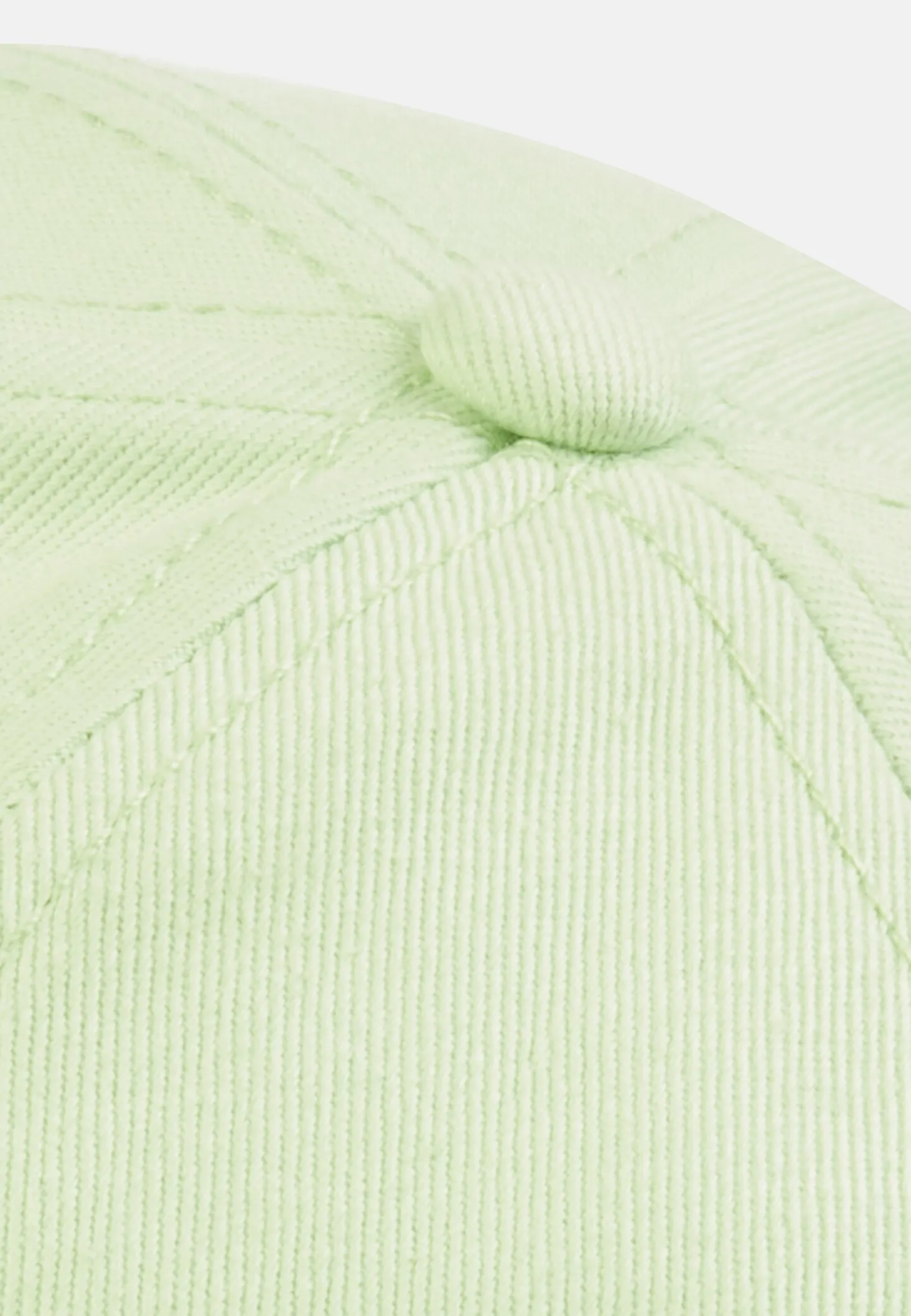 6-Panel Cap aus einem Baumwoll-Twill