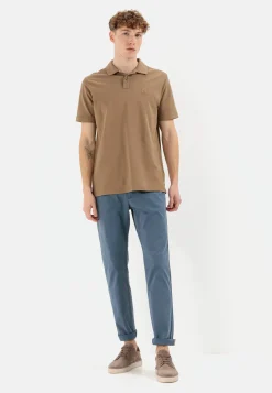 Piqué Poloshirt aus reiner Baumwolle