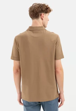 Piqué Poloshirt aus reiner Baumwolle