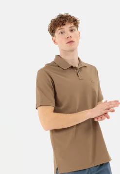 Piqué Poloshirt aus reiner Baumwolle