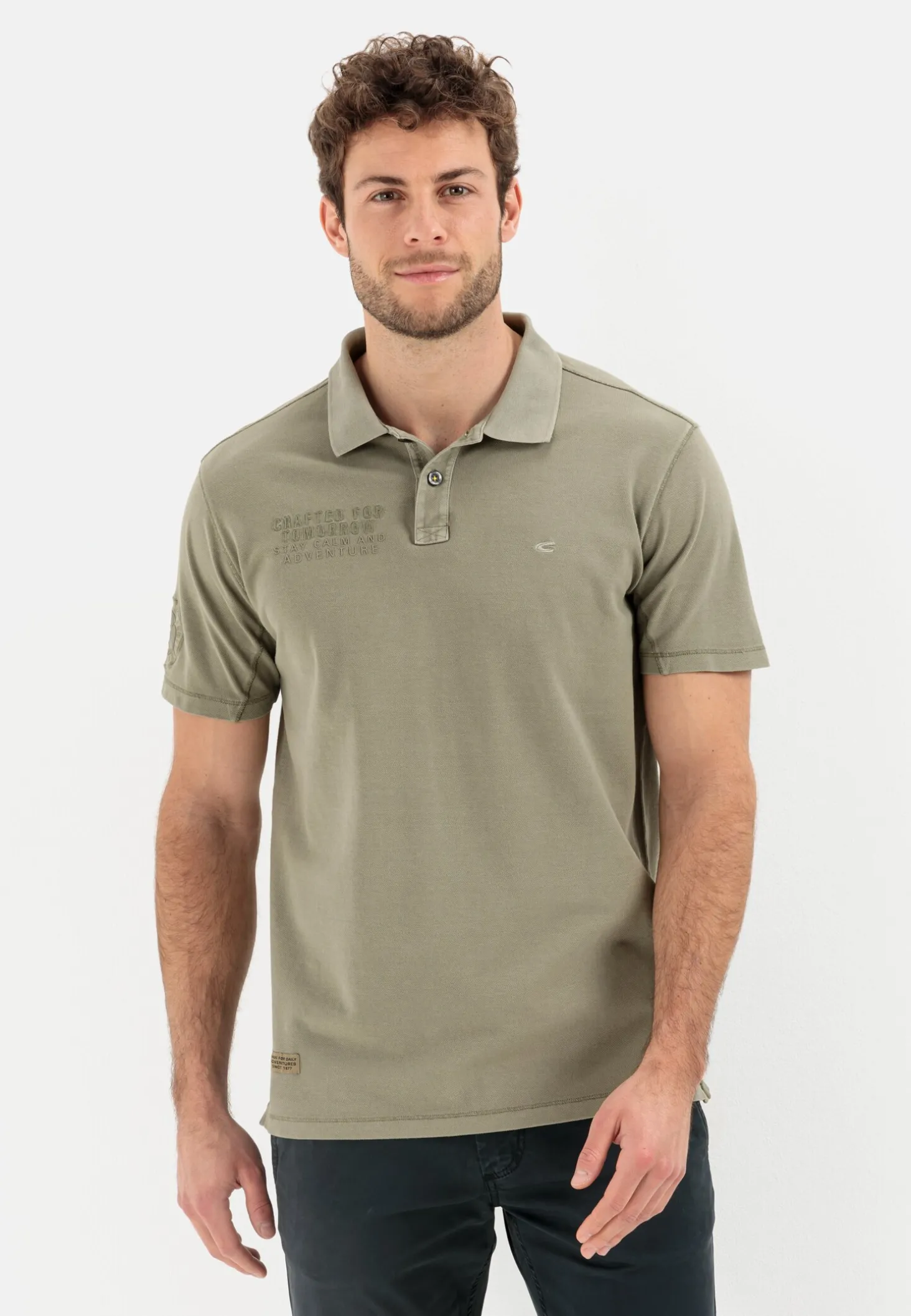 Piqué Poloshirt aus reiner Baumwolle