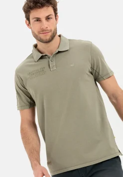 Piqué Poloshirt aus reiner Baumwolle