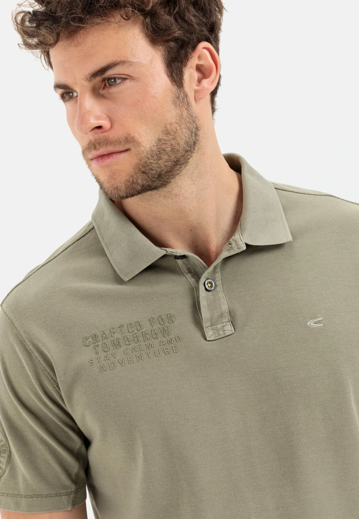Piqué Poloshirt aus reiner Baumwolle