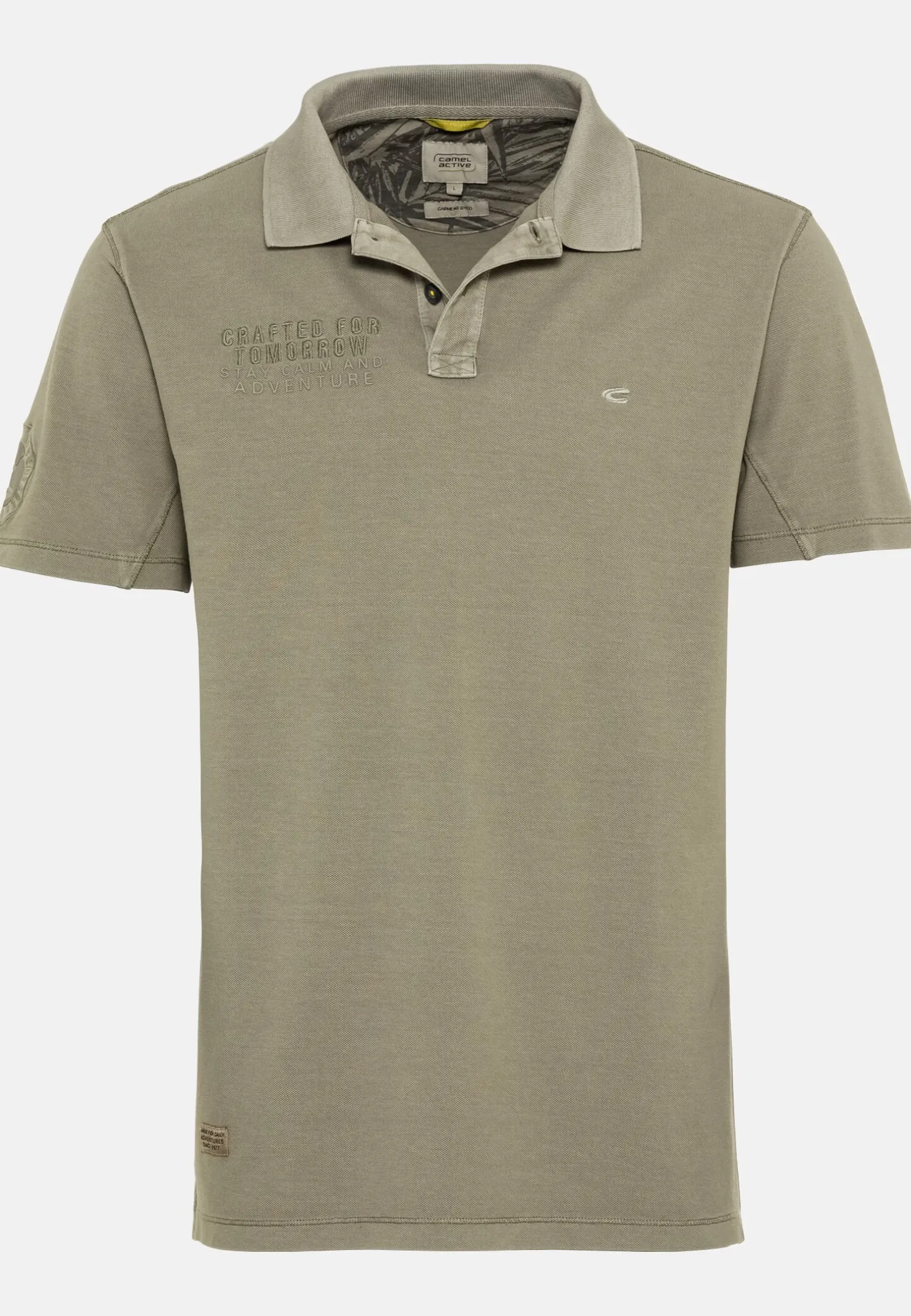 Piqué Poloshirt aus reiner Baumwolle