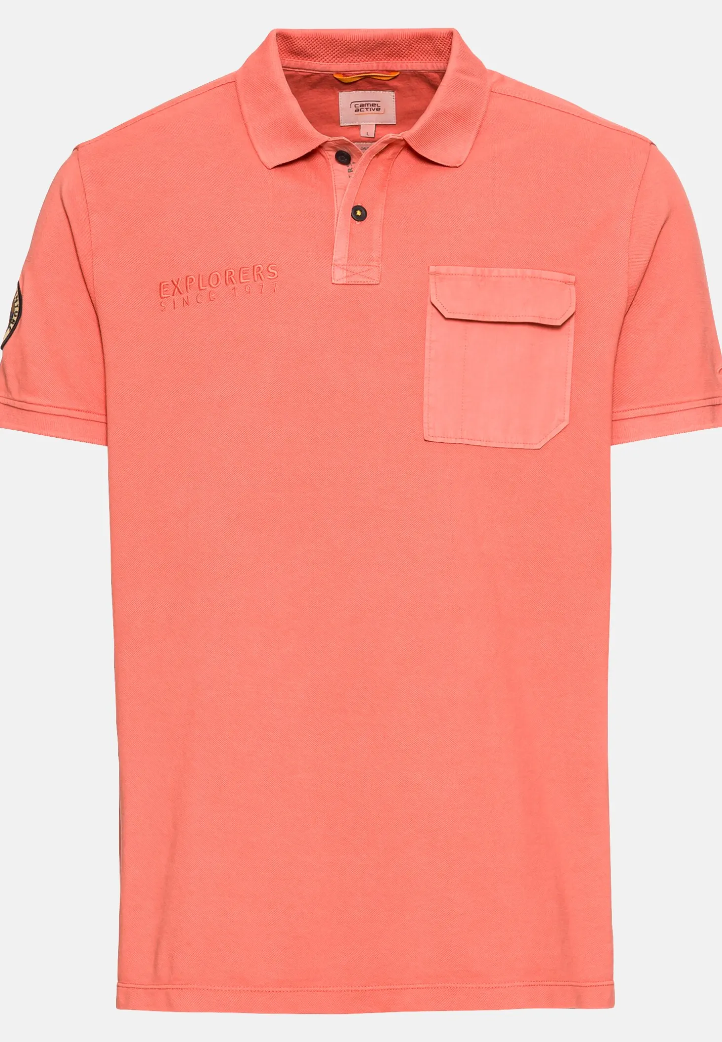 Piqué Poloshirt aus zertifiziertem Organic Cotton