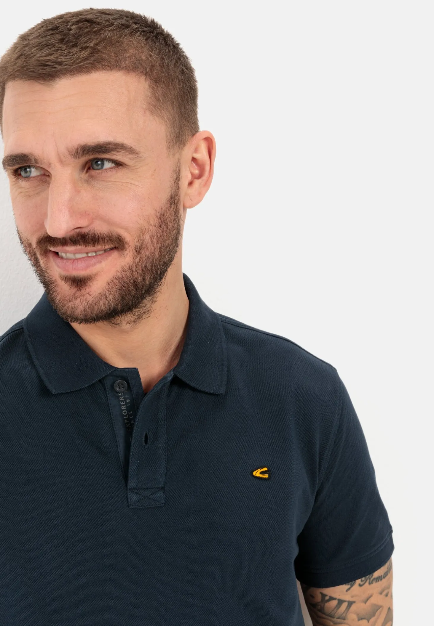 Piqué Poloshirt aus zertifiziertem Organic Cotton