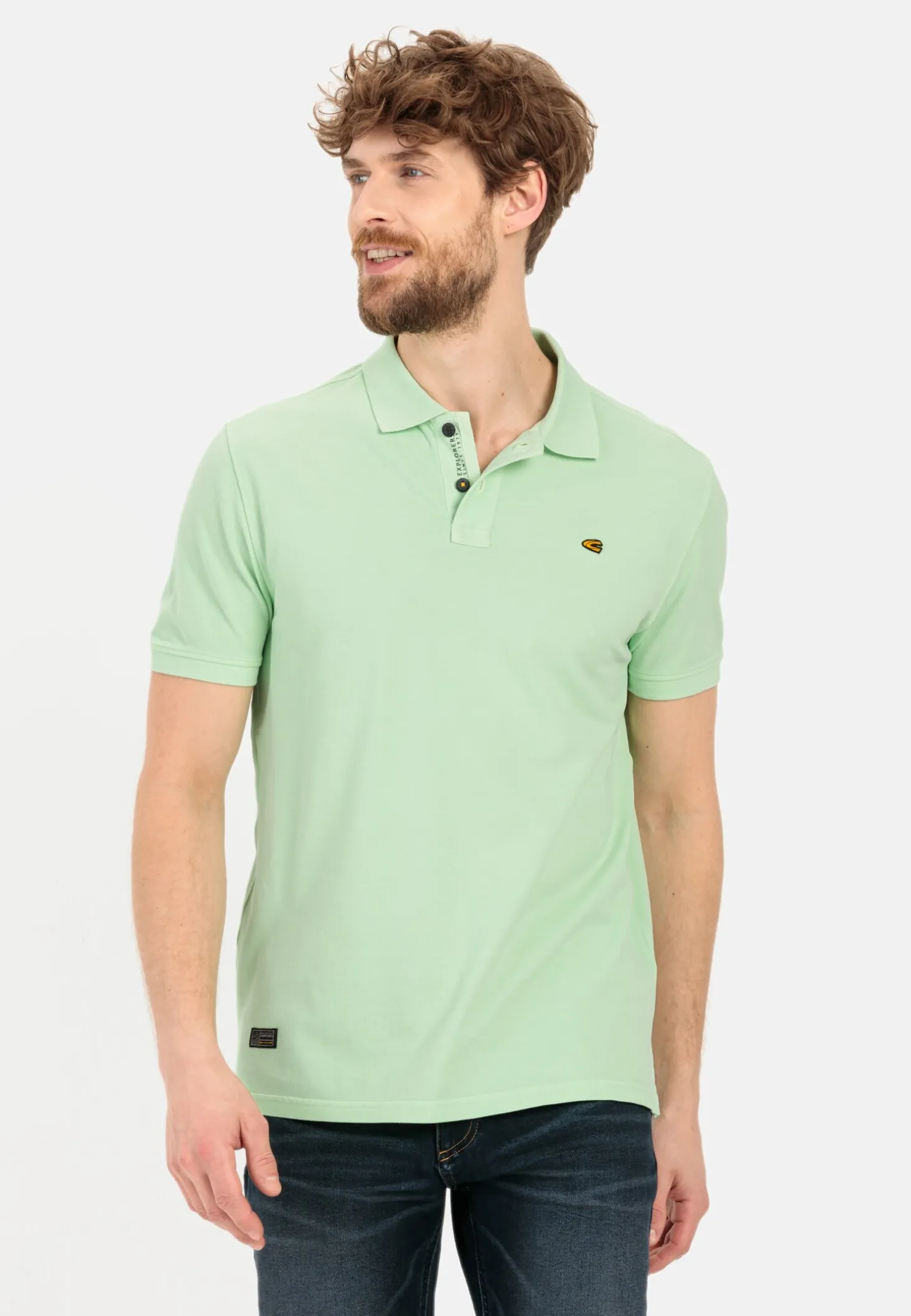 Piqué Poloshirt aus zertifiziertem Organic Cotton